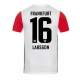 Eintracht Frankfurt Hugo Larsson #16 Replike Domaci Dres 2024-25 Kratak Rukav